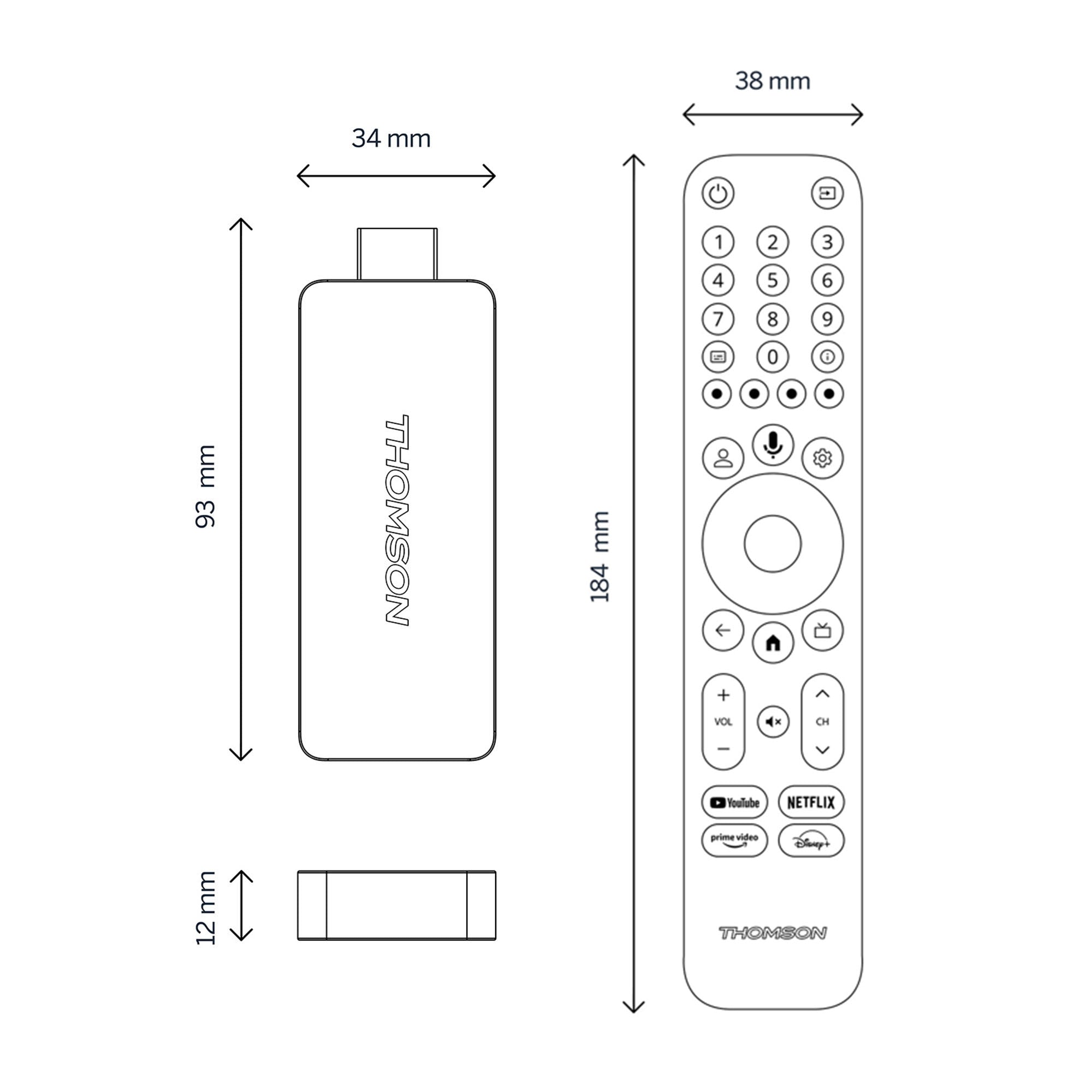 Google TV Streaming Stick 145 (4K)